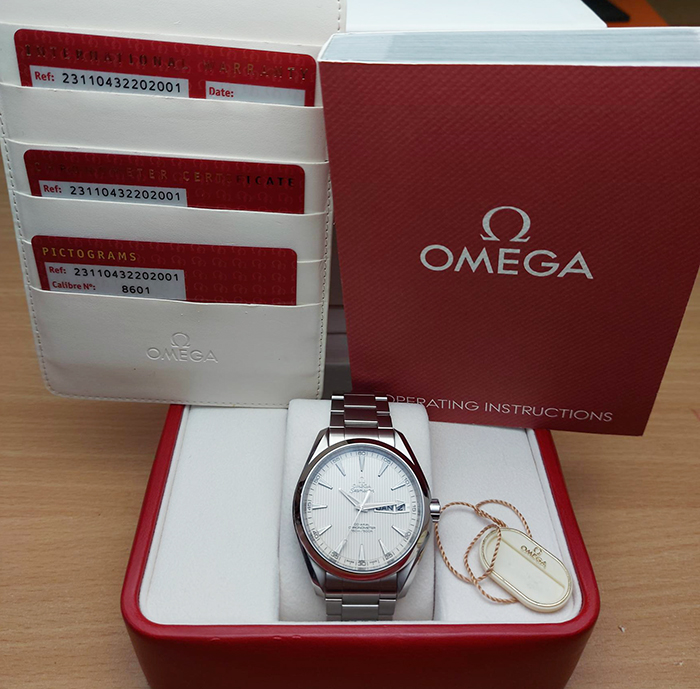 Omega Seamaster Aqua Terra 150M Co-Axial Chronometer Annual Calendar Ref. 231.10.43.02.001